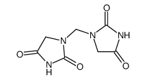 1,1'-methanediyl-bis-imidazolidine-2,4-dione Structure