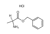 L-Alanine benzyl ester hydrochloride结构式