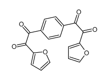 1-(furan-2-yl)-2-[4-[2-(furan-2-yl)-2-oxoacetyl]phenyl]ethane-1,2-dione Structure