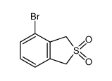 4-Bromo-1,3-dihydrobenzo[c]thiophene 2,2-dioxide structure