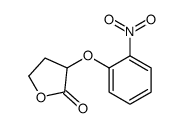 3-(2-nitrophenoxy)oxolan-2-one Structure