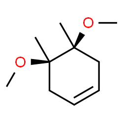 Cyclohexene, 4,5-dimethoxy-4,5-dimethyl-, (4R,5S)-rel- (9CI) structure