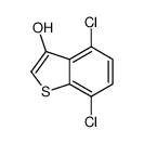 4,7-dichloro-1-benzothiophen-3-ol Structure