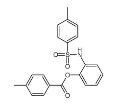 [2-[(4-methylphenyl)sulfonylamino]phenyl] 4-methylbenzoate Structure