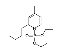 2-butyl-1-diethoxyphosphoryl-4-methyl-2H-pyridine Structure