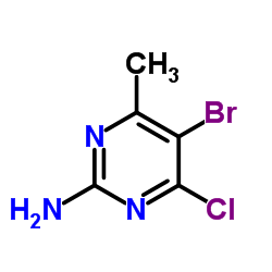 5-Bromo-4-chloro-6-methylpyrimidin-2-amine picture