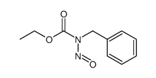 ethyl N-nitroso-N-benzylcarbamate Structure