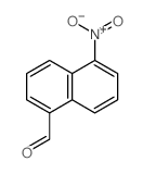 1-Naphthalenecarboxaldehyde,5-nitro- Structure