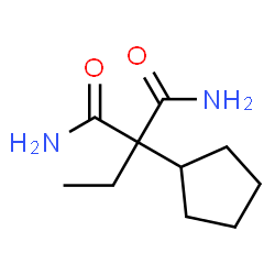 Cyclopentanemalonamide,-alpha--ethyl- (5CI) structure