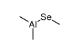 dimethylaluminium methaneselenolate Structure