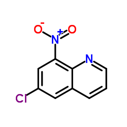 6-Chloro-8-nitroquinoline structure