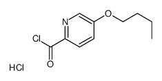 5-butoxypyridine-2-carbonyl chloride,hydrochloride Structure