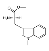 N-methyl-L-tryptophan methyl ester结构式