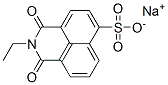 1,3-Dioxo-2-ethyl-2,3-dihydro-1H-benzo[de]isoquinoline-6-sulfonic acid sodium salt structure