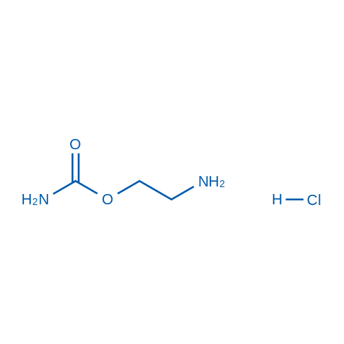 2-Aminoethyl carbamate hydrochloride structure