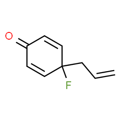 2,5-Cyclohexadien-1-one,4-fluoro-4-(2-propenyl)-(9CI) Structure