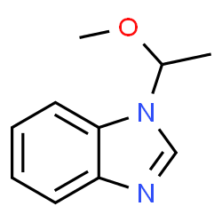 1H-Benzimidazole,1-(1-methoxyethyl)-(9CI)结构式