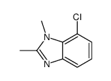 1H-Benzimidazole,7-chloro-1,2-dimethyl-(9CI) picture