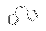 5-(2-cyclopenta-2,4-dien-1-ylethenyl)cyclopenta-1,3-diene Structure