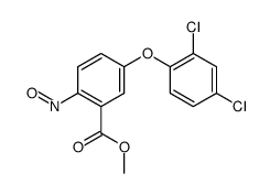 methyl 5-(2,4-dichlorophenoxy)-2-nitrosobenzoate Structure