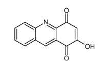 hydroxy-2 acridinedione-1,4结构式