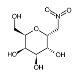 α-D-galactopyranosylnitromethane Structure