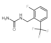 1-(2-FLUORO-6-(TRIFLOROMETHYL)BENZYL)UREA Structure