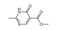 2-甲基-6-氧代-1H-嘧啶-5-羧酸甲酯结构式