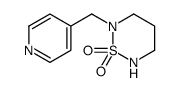 2-(pyridin-4-ylmethyl)-1,2,6-thiadiazinane 1,1-dioxide Structure