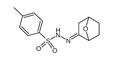 7-oxabicyclo<2.2.1>heptan-2-one p-toluenesulfonylhydrazone Structure