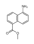 5-氨基萘-1-羧酸乙酯结构式