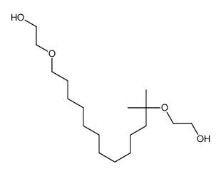 2-[12-(2-hydroxyethoxy)-12-methyltridecoxy]ethanol结构式