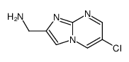 (6-chloroimidazo[1,2-a]pyrimidin-2-yl)methanamine Structure