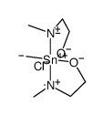 bis(β-dimethylaminoethoxy)methylchlorotin(IV)结构式