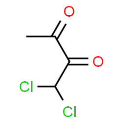 2,3-Butanedione,1,1-dichloro-结构式