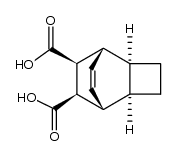 (1rC9,2tH,5tH)-tricyclo[4.2.2.02,5]dec-9-ene-7c,8c-dicarboxylic acid结构式