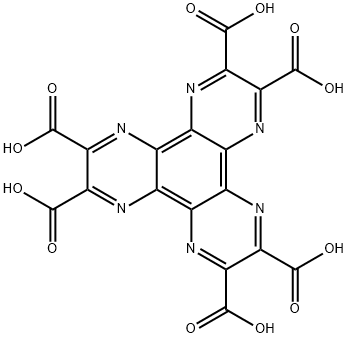 Dipyrazino[2,3-f:2',3'-h]quinoxaline-2,3,6,7,10,11-hexacarboxylic acid picture