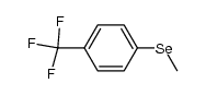 methyl(4-(trifluoromethyl)phenyl)selane Structure