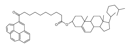 10-(1-PYRENE)-10-KETODECANOYL CHOLESTERO L structure