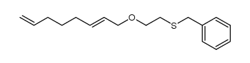 1-phenyl-2-thia-5-oxa-7E,12-tridecadiene Structure