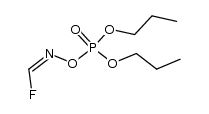 (Z)-dipropyl ((fluoromethylene)amino)oxyphosphonate结构式