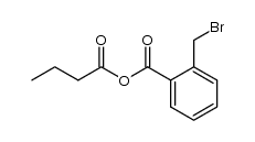 2-(bromomethyl)benzoic butyric anhydride Structure