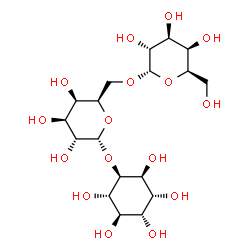 D-chiro-Inositol, O-.alpha.-D-galactopyranosyl-(1?6)-O-.alpha.-D-galactopyranosyl-(1?2)- Structure