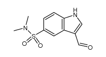 3-formyl-N,N-dimethyl-1H-indole-5-sulfonamide图片