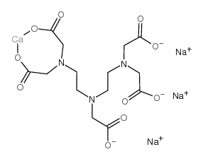 calcium trisodium pentetate structure