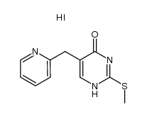 2-(methylthio)-5-(pyridin-2-ylmethyl)pyrimidin-4(1H)-one hydroiodide结构式