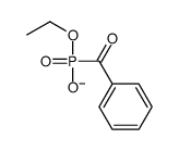 benzoyl(ethoxy)phosphinate Structure