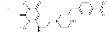 盐酸奈非卡那特(MS-551)结构式