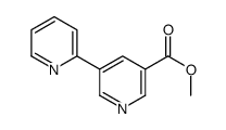 methyl 5-pyridin-2-ylpyridine-3-carboxylate结构式