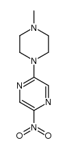 2-(4-methylpiperazin-1-yl)-5-nitropyrazine Structure